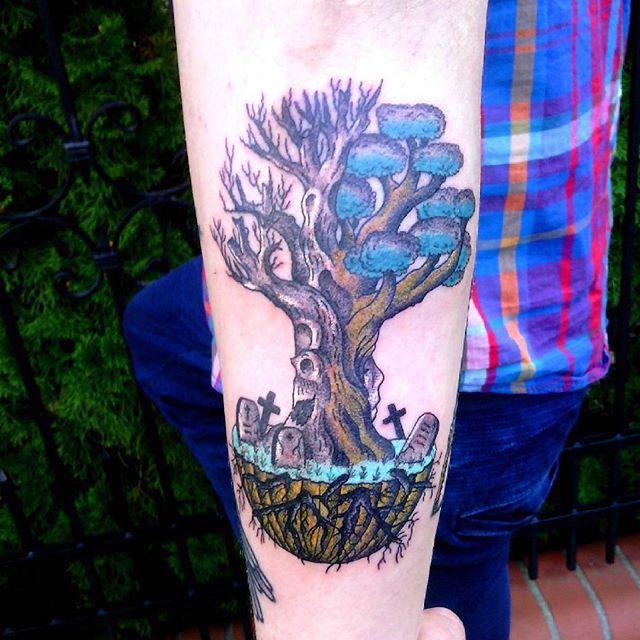 tatuaggio albero  69
